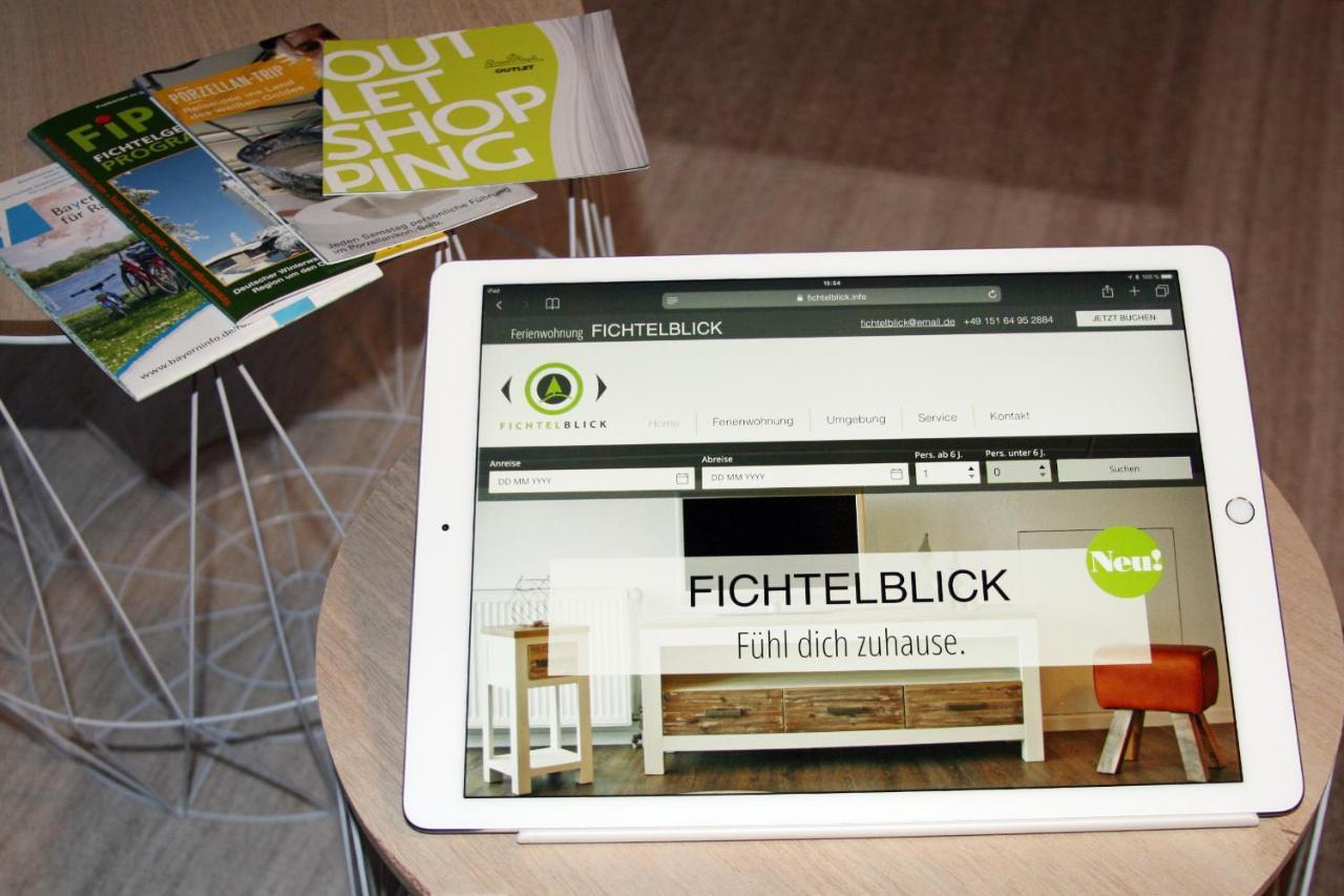 Ferienwohnung Fichtelblick Schonwald  Bagian luar foto