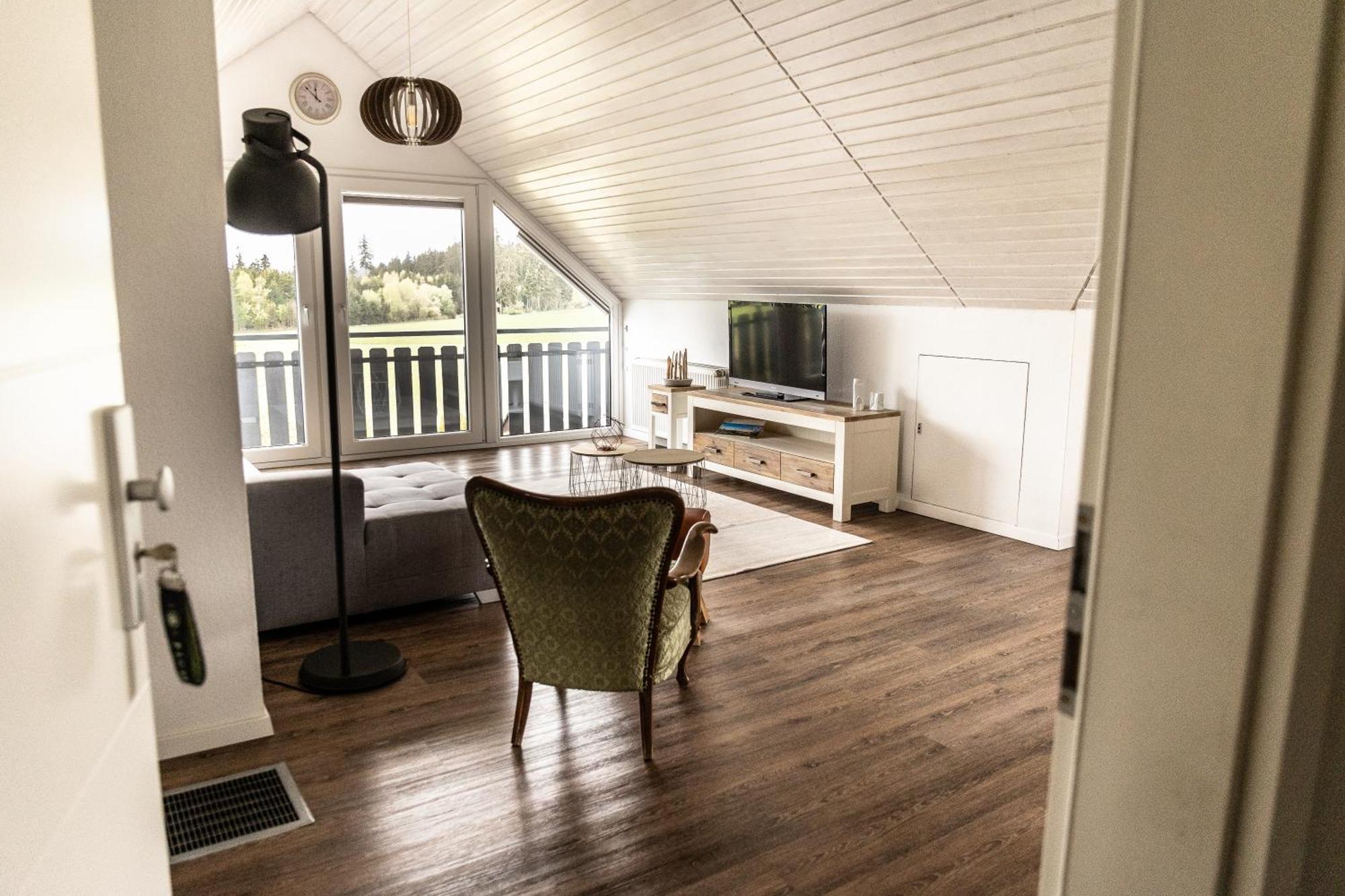 Ferienwohnung Fichtelblick Schonwald  Bagian luar foto